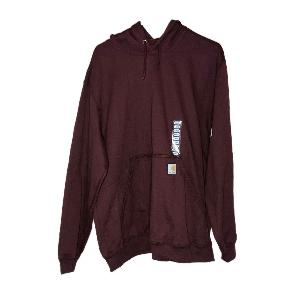 Carhartt K288-B86 Loose Fit Midweight Logo Sleeve Graphic Hoodie Jacket Large L